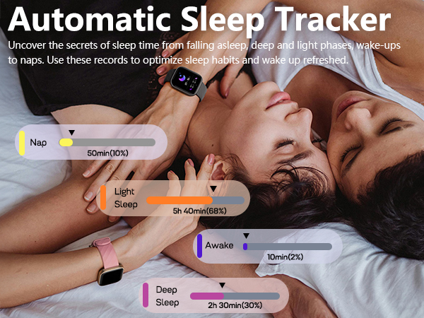 sleep monitor watch for men women