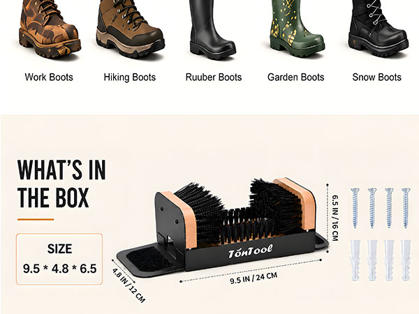 tontool boot scrubber