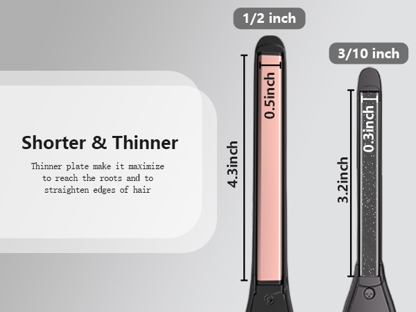 pencil flat iron