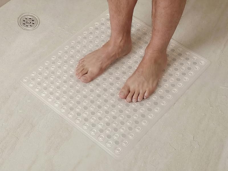 Square shower mat, small shower mat, shower mat square