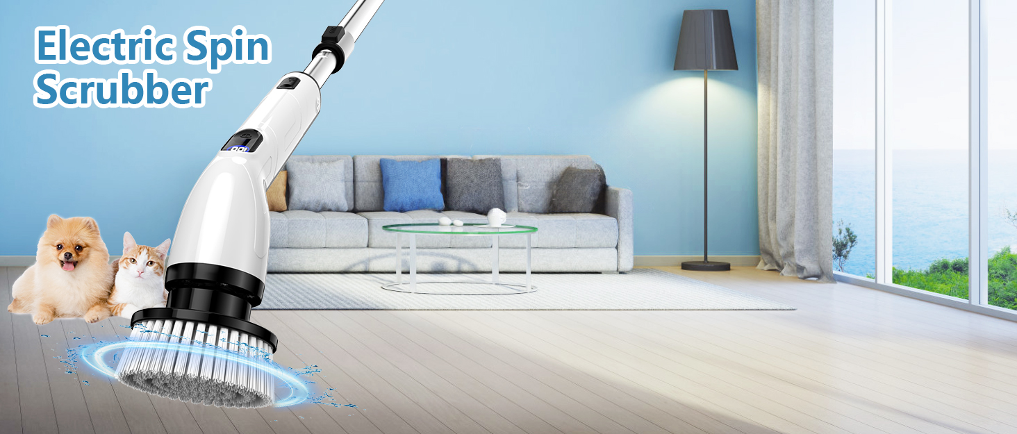 electric spin scrubber