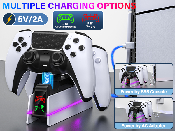 ps5 controller charging station