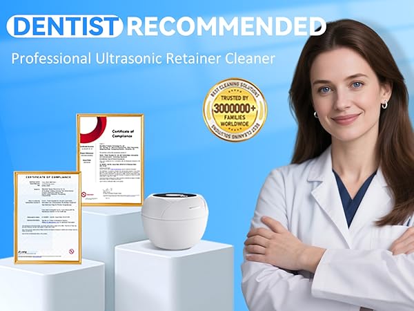 Ultrasonic Retainer Cleaner