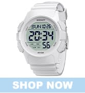 Beeasy Men Digital Sports Watch,Waterproof Watch with Stopwatch Countdown Timer Alarm Function Du...