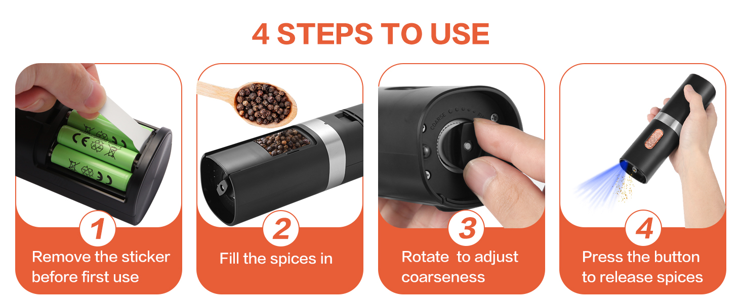 salt and pepper shakers set electric