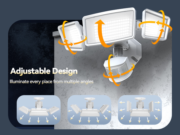 tecknet flood lights