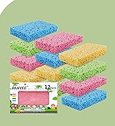 colored sponges