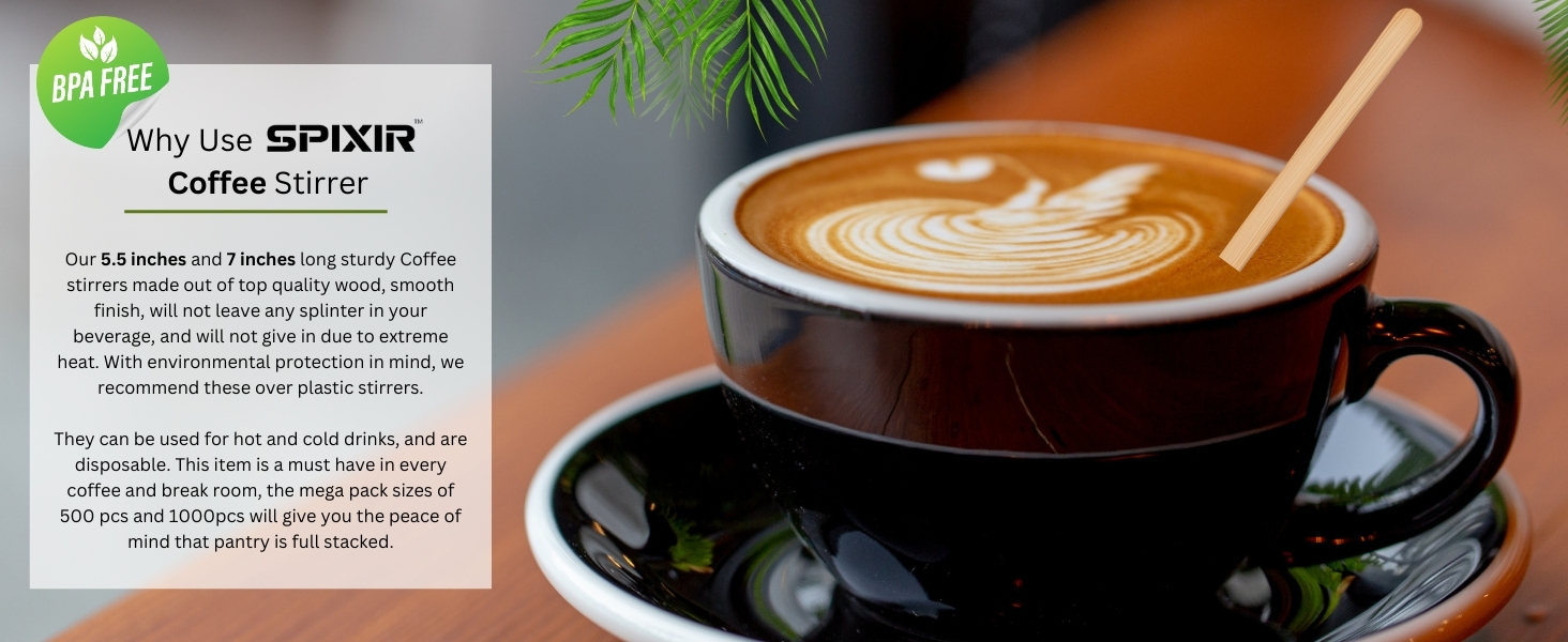 wooden stir sticks for coffee 