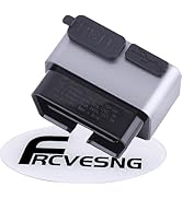 FRCVESNG Car OBD Power Adapter, OBD Male to Type-C USB Female Charger DC12-24V OBD Car Charger fo...