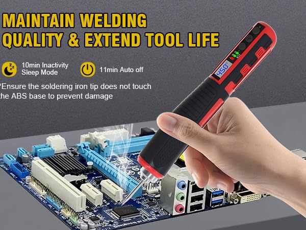 cordless soldering iron kit