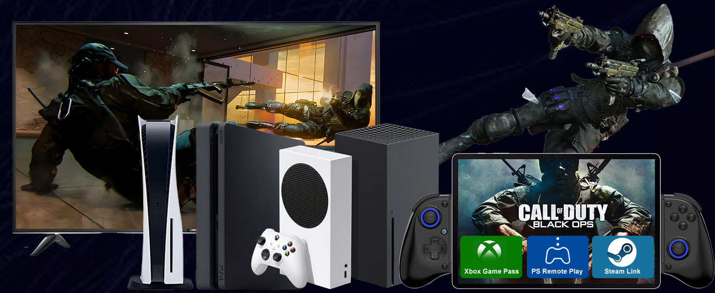 bluetooth phone controller for streaming