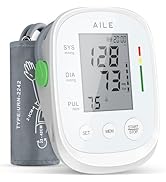 AILE Blood Pressure Monitor, Blood Pressure Machine Upper Arm Large Cuff(8.7"-16.5"), High Automa...