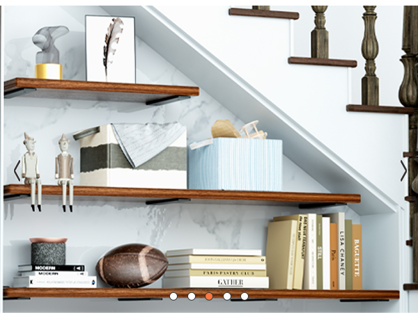 floating shelf bracket 6 inch