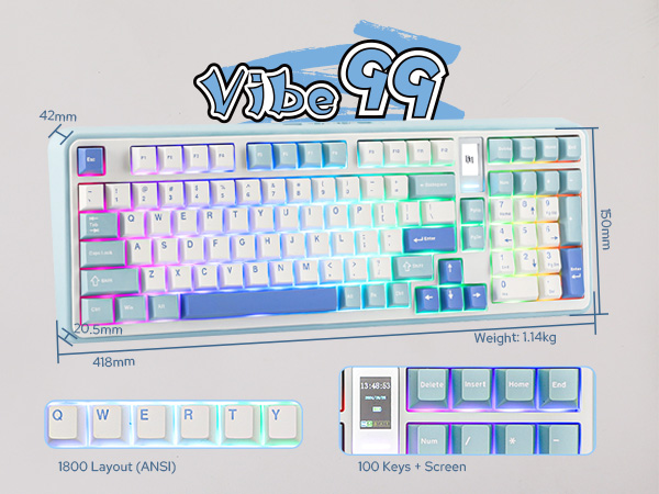 Vibe 99 Blue