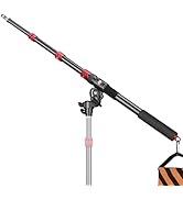 FreeSea Adjustable Extension Boom Arm for Light &amp; C-Stands - 67" to 22" Lightweight Portable Adju...