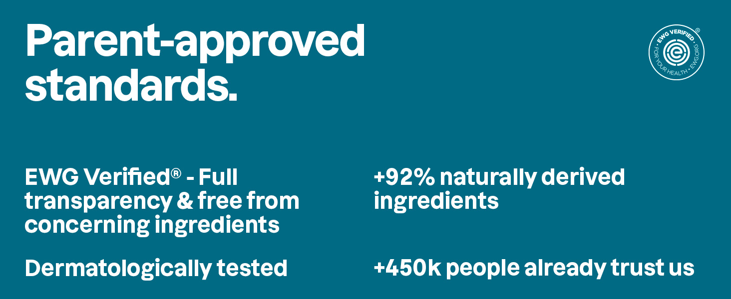 PARENT APPROVED STANDARDS EWG VERIFIED