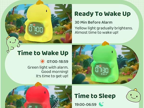 Alarm Clock with Night Light