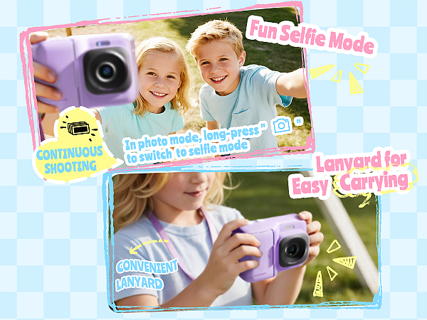 Portable children's camera