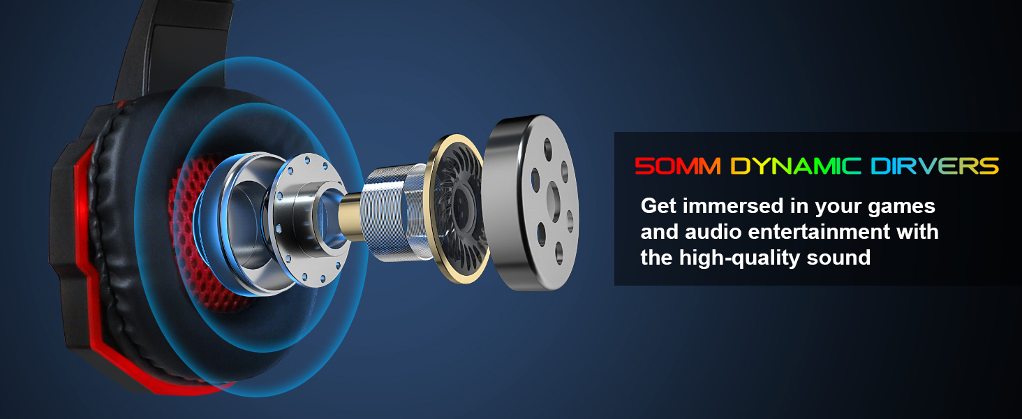 gaming headset wiht microphone