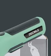 Decwls Cordless Electric Scissors for Fabric, 4V Rechargeable Cardboard Scissors with 3 Replaceab...