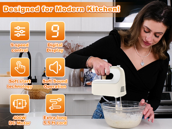 hand mixer electric handheld