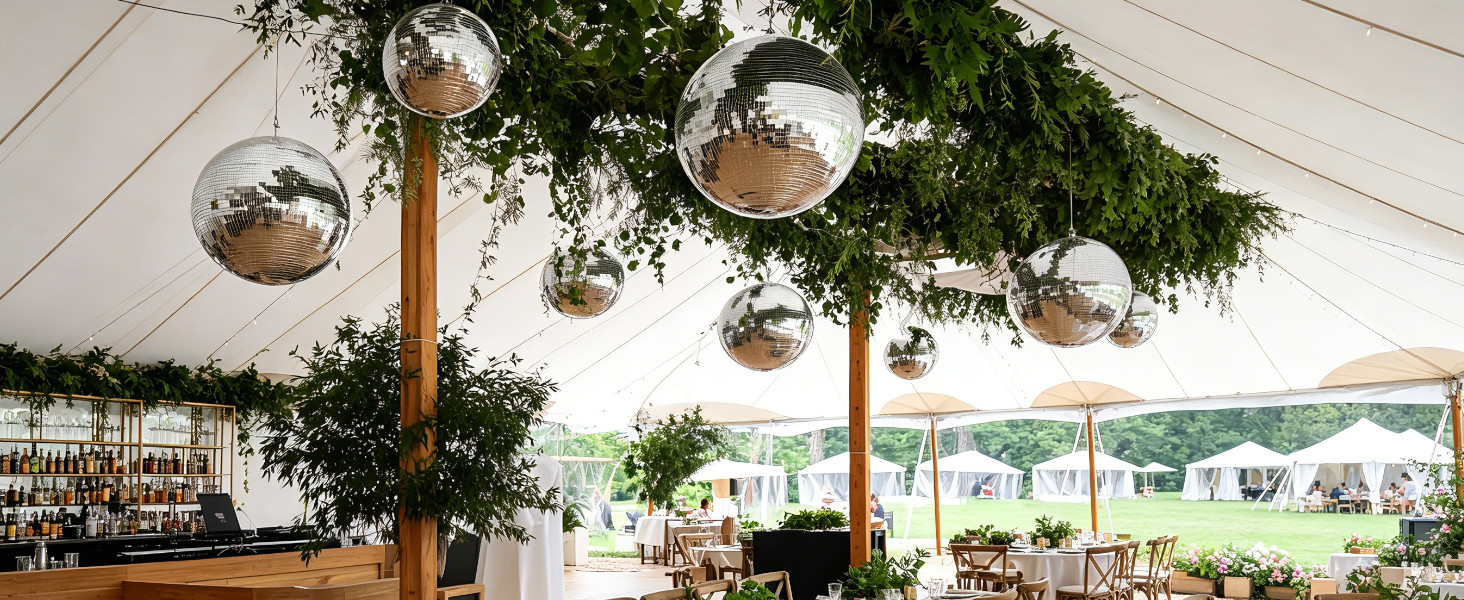 disco balls decor