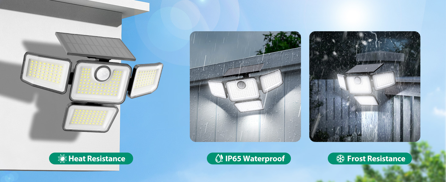 solar lights outdoor waterproof