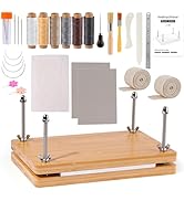 JUPEAN Bookbinding Kit, Book Binding Kits, Book Press, 7.9”x11.6”, Book Binding Tools Book Bindin...