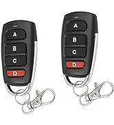 Universal Duplicator Remote Garage Door Remote, 433.92 Mhz Remote for Gate, Remote Control Key Fo...