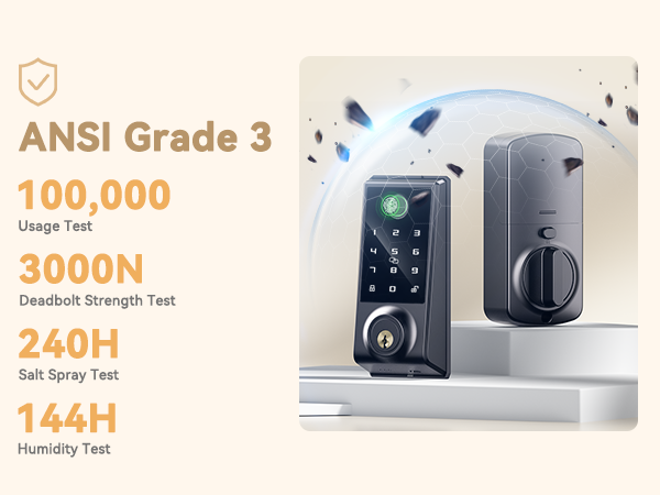 fingerprint deadbolt