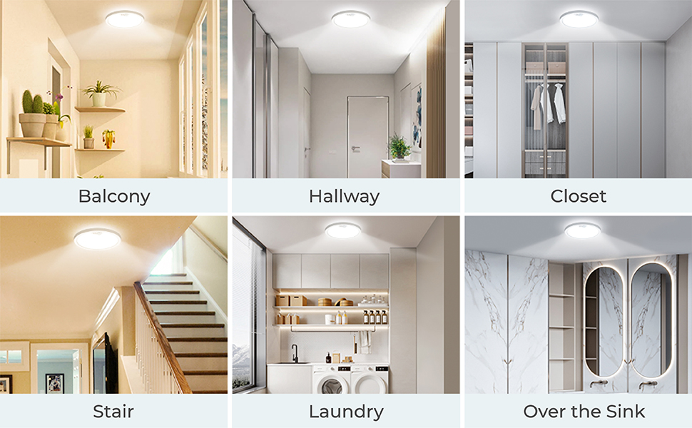 18w 9 inch 8 8.66 modern moon backlight backlit ip40 anti dust dusttproof