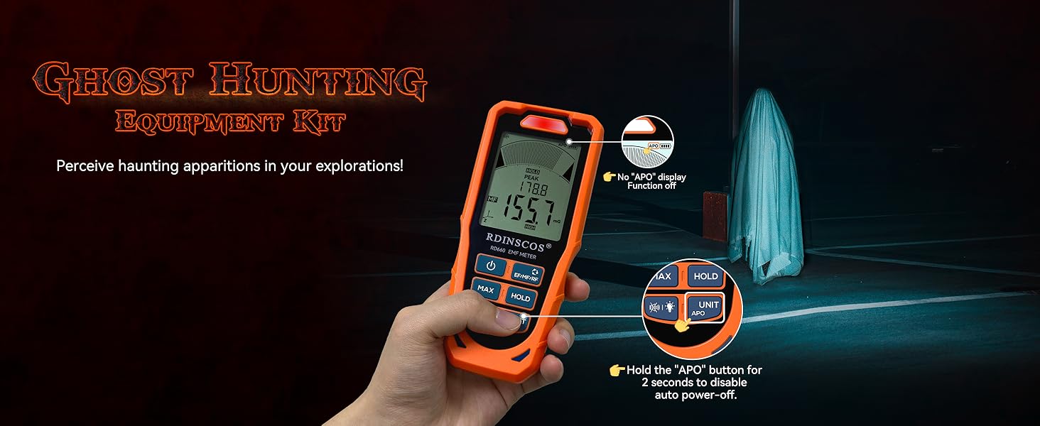Ghost hunting bag