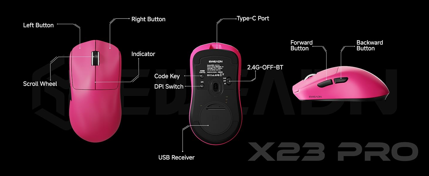 wireless gaming mouse