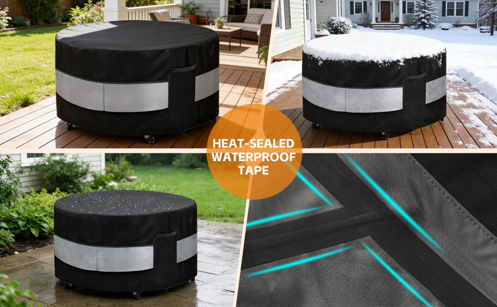 Round Patio Furniture Cover