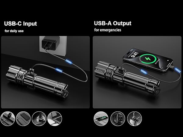 flashlight rechargeable