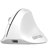 DeLUX Ergonomic Mouse Wireless for Small Hands, Rechargeable Vertical Mouse, 84g Lightweight, 400...