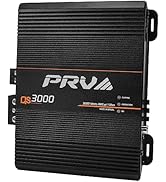 PRV Audio QS3000 1 Ohm 3000 Watt Amp Car Audio Amplifier Full Range HD Sound Monoblock 3K Car Amp...