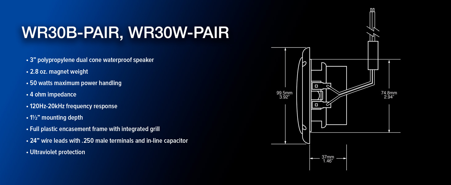 Magnadyne produces some of the clearest, crispest, and powerful speakers that are built to last.