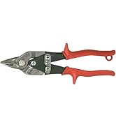 Crescent Wiss MetalMaster Bulldog Straight Snips - Premium Metal Cutter with Spring-Loaded Return...