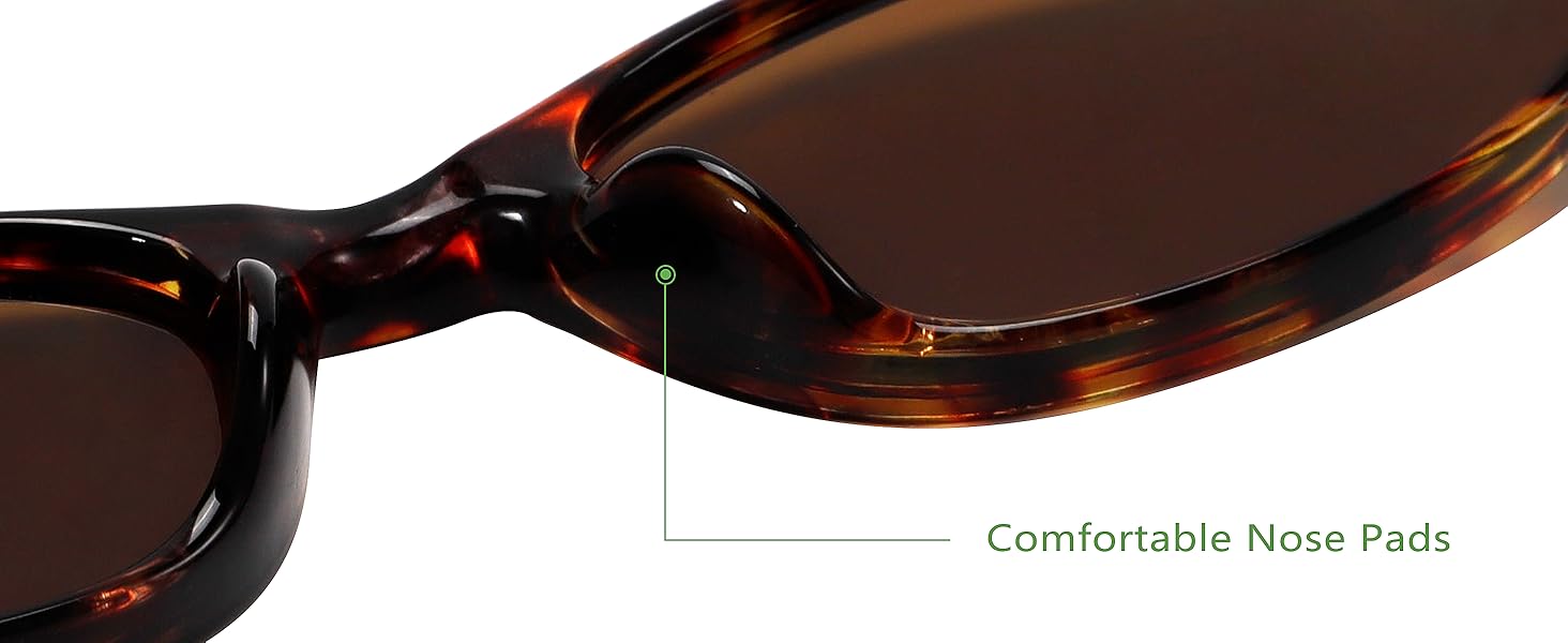 small oval sunglasses