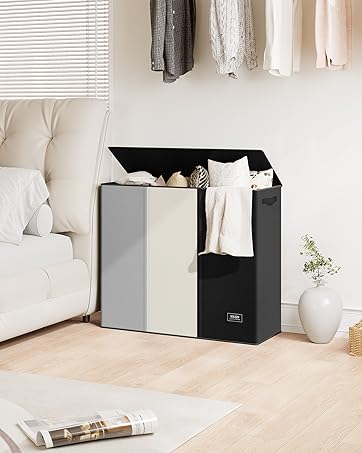 laundry hamper 3 section