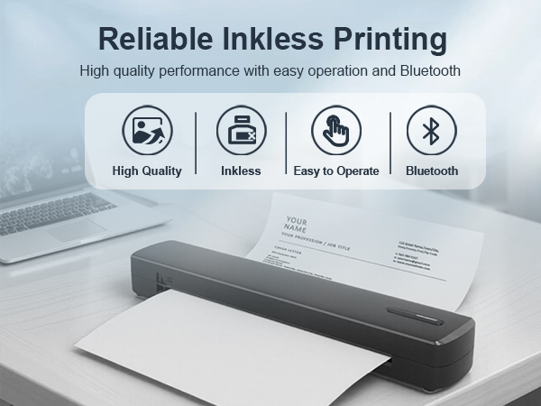 Portable Thermal Printer Tattoo Stencil Machine 