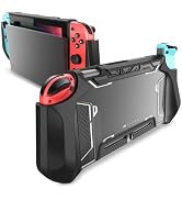 Mumba Dockable Case Compatible with Nintendo Switch 1 (2017 Release), [Blade Series] TPU Grip Pro...