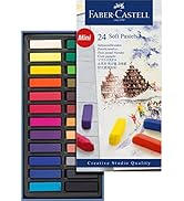 Faber Castell Creative Studio Soft Pastel Mini Sticks (1.25”) - 24 Vivid Colors