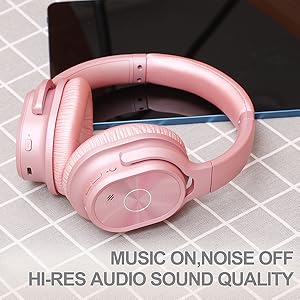 zihnic ANC 919 Rose Bluetooth headphone