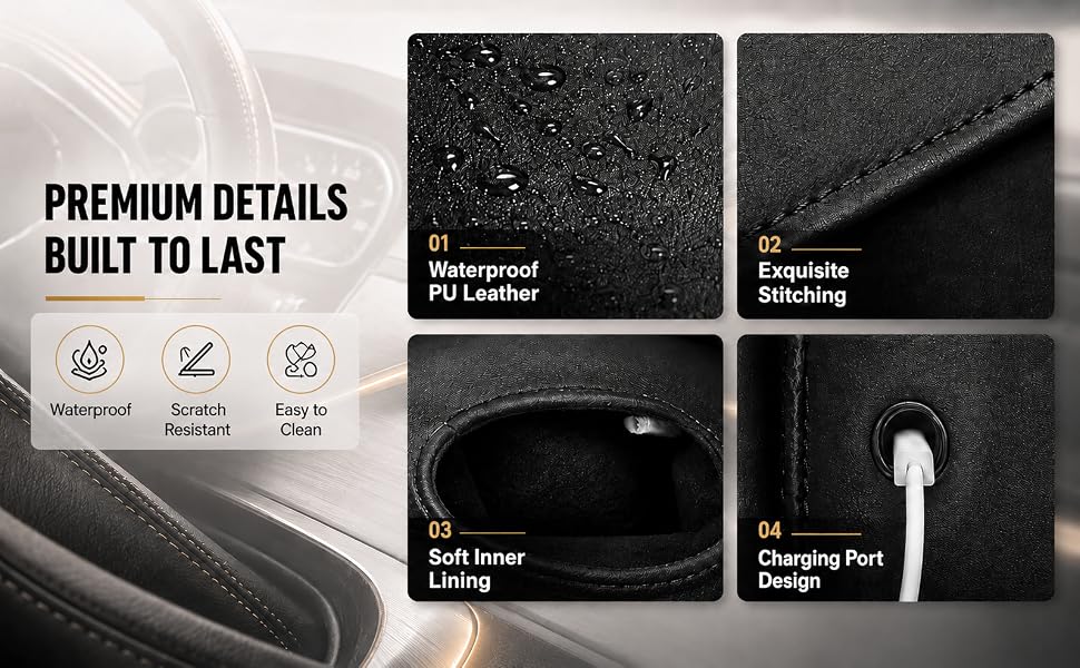 Car Seat Gap Filler Organizer