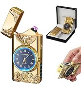 RSBYE Watch Lighetr,Electric Lighter,Dual Arc Plasma Lighter,USB Lighter Rechargeable with Batter...