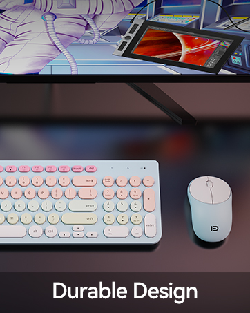 Wireless Keyboard and Mouse Combo