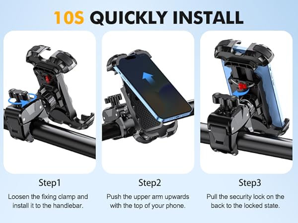 bike phone mount handlebar