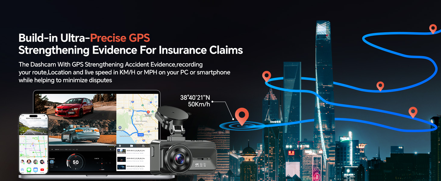 Build-in Ultra-Precise GPS